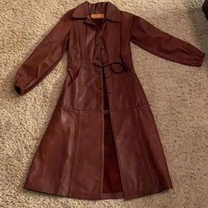 Cute leather jacket sold on free people by goodbye heart. Great quality.